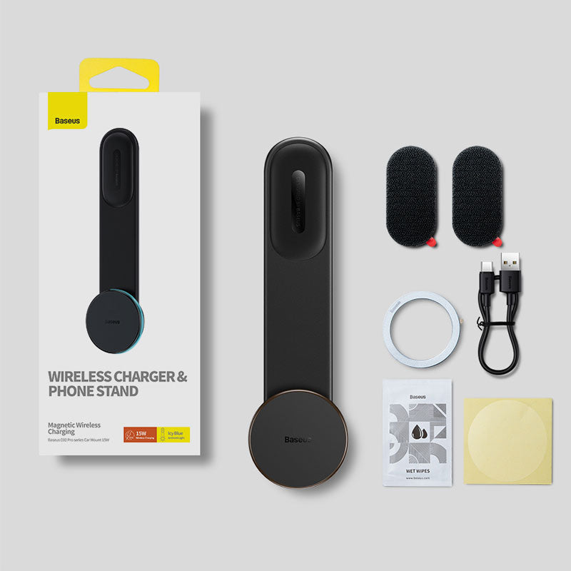 Prämie magnetischer Auto Handyhalter - Einfach zu befestigende Halterung für Apple iPhone 12, 13, 14 - Magnetischer