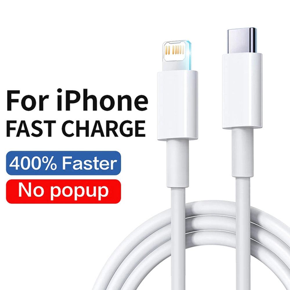 Hochwertiges USB Typ C PD 20W Kabel für Apple iPhone SE 15 14 13 12 11 Pro Max Plus Mini X XS 8 | Prämie Schnelle USB C Kabel