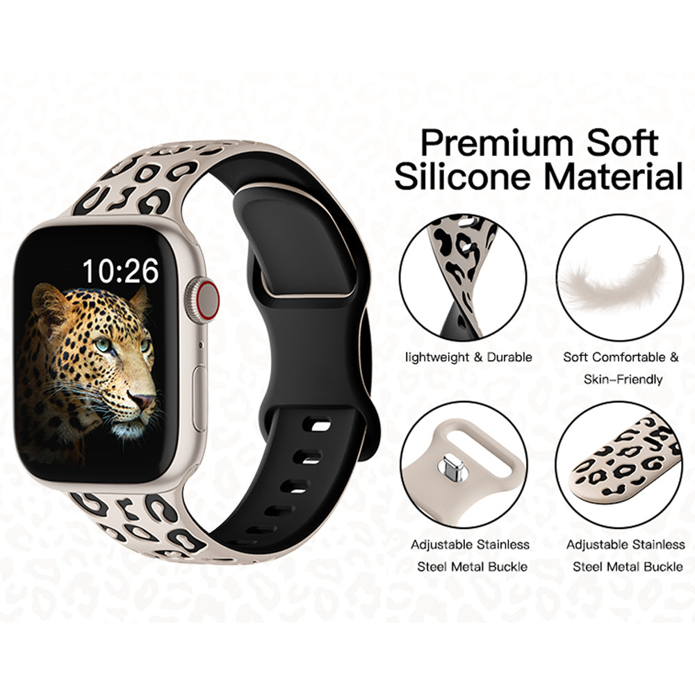 Graviertes Premium-Armband für Apple Watch | 45mm, 44mm, 42mm, | iWatch Serie Ultra/SE/2-9/7/3-8/5/4 - Phone Heaven Zone