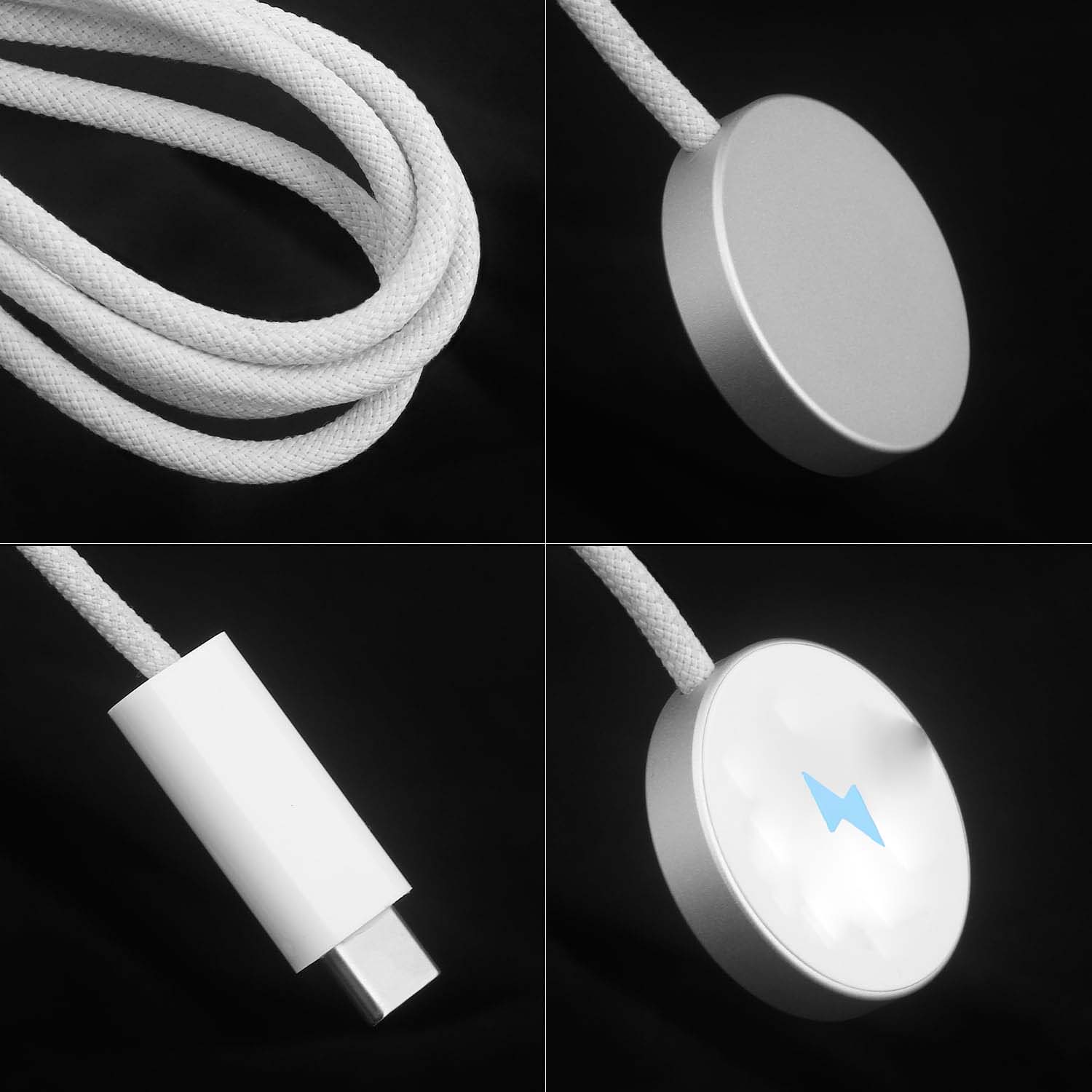 Hochwertiges Kabel für Apple iWatch Wireless Charger Watch 9 8 7 6 Laden | Prämie USB Lightning Ladekabel - Phone Heaven Zone