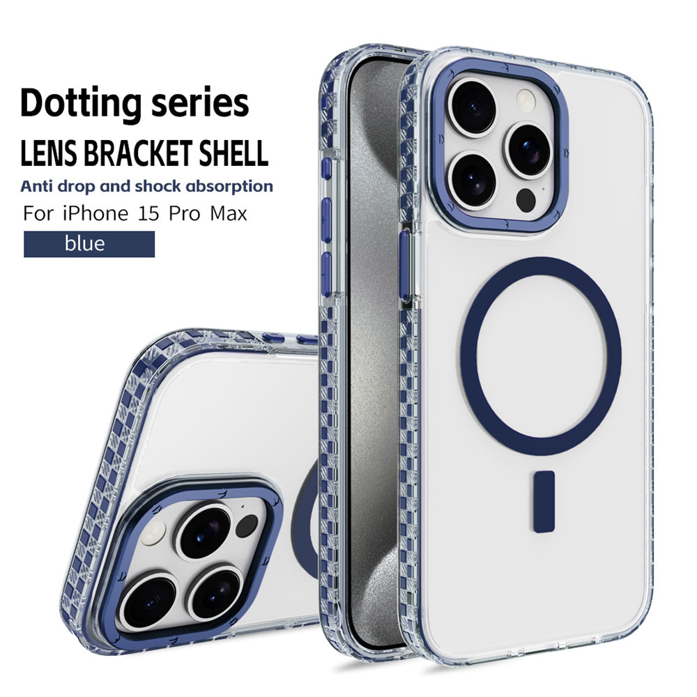 Premium MagSafe-kompatibles Metallplatten-Kabelloses Ladegerät | Smartphones, Apple iPhone, Samsung, iOS & Android Magnetisches Schnellladegerät Zubehör-4er-Set