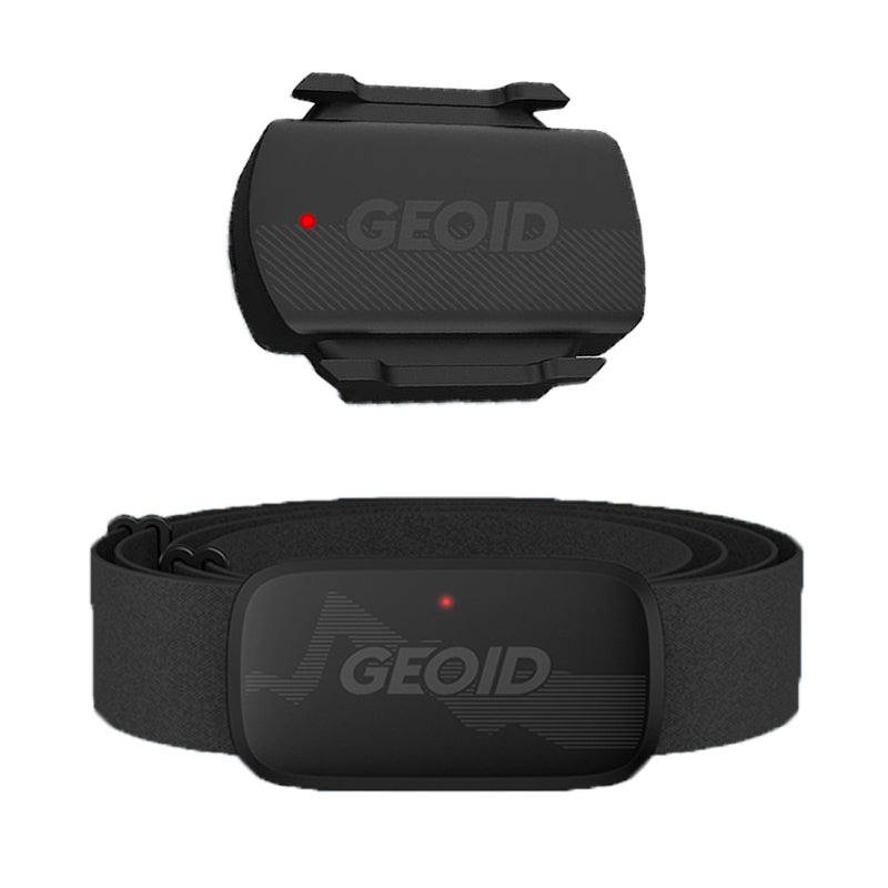 Herzfrequenzmesser Fitnessgerät mit Hochwertiges Bluetooth Herzfrequenzsensor und Brustgurt | LED-Licht und Tracking