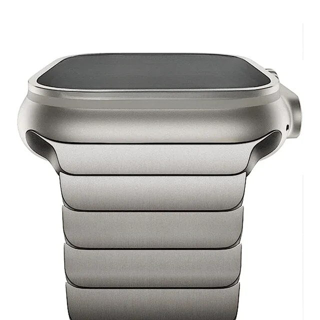 Titan Farbband für Luxury Apple Watch Serie 10/9/8/7/6/5/4/3/2/1 & Ultra 2/1, SE: 2024, 2023, 2022, 2021, 2020, 2019, 2018,