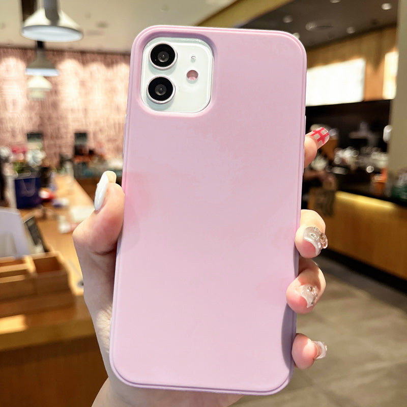 Anti-Gravity Apple iPhone Hülle für Apple iPhone 17/17 Air, 16/16e, 15, 14, 13, 12 Pro Max Plus Mini | Oberflächenadsorption, Magische Nano-Saugfunktion, Weicher TPU-Rahmen, Silikon+PC, Wasserdichtem, Stoßfestem & Kamerasschutz