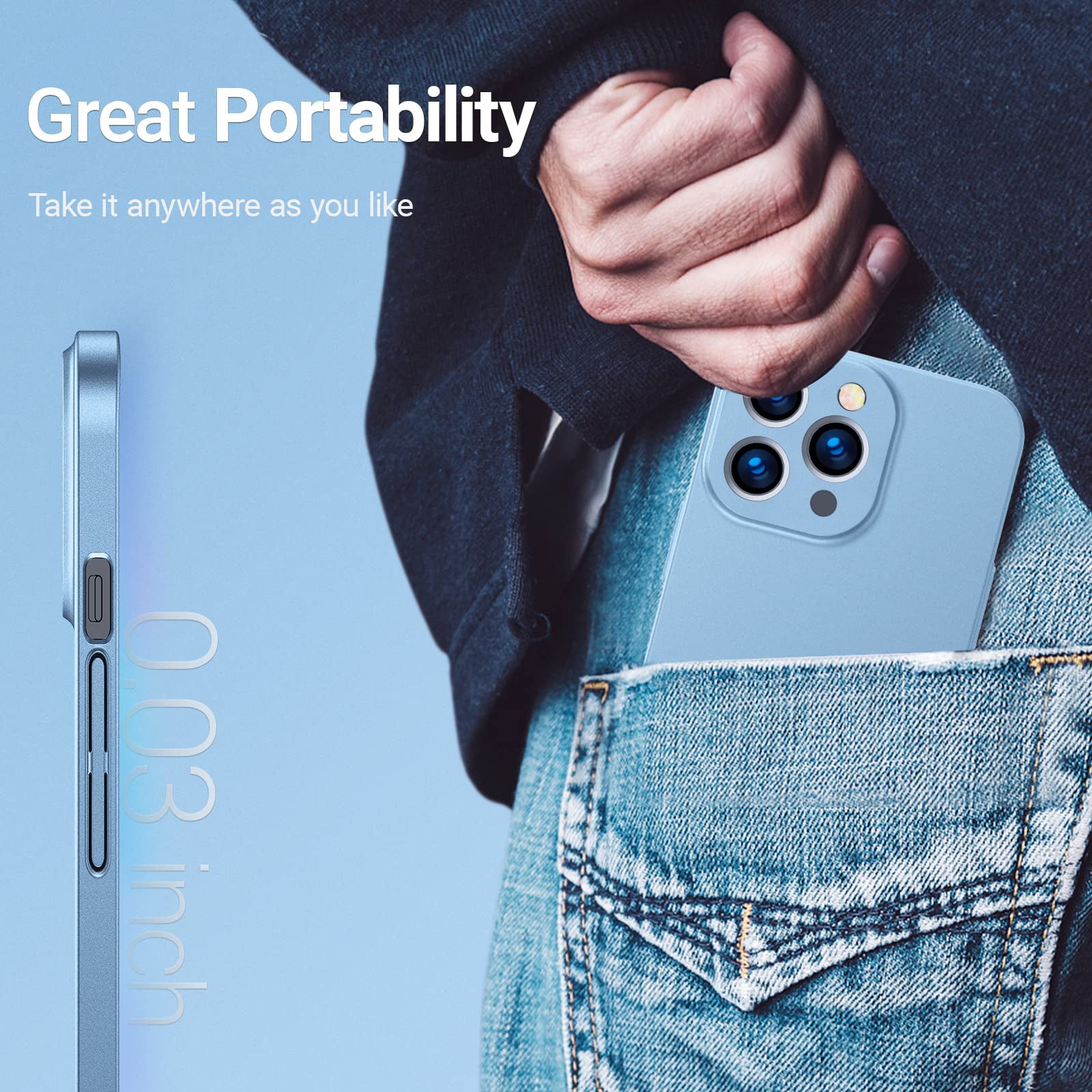 Magnetische Ultra-Dünne Autohalterung für Apple iPhone 17/17 Air, 16/16e, 15, 14, 13, 12 Pro Max Plus Mini Hülle | Stoßfeste Matte Leichte Schutzhülle