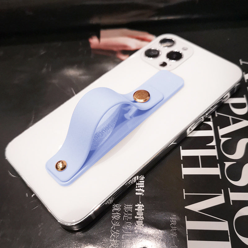 Premium Durchsichtige Candy-Farbe für Apple iPhone 17/17 Air, 16/16e, 15, 14, 13 Pro Max Plus Hülle | Handgelenksband Handyhalter Klare Soft-Silikon Apple iPhone Case