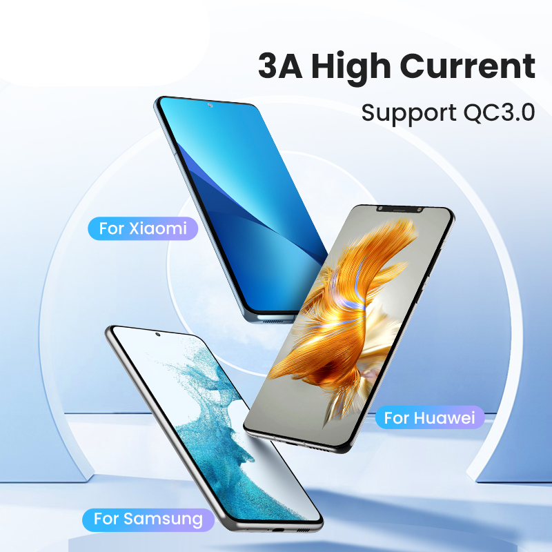 Premium Baseus USB Kabel für Apple iPhone 15 14 13 12Pro XS Max XR X 8 7 6, LED Beleuchtung, Schnellladung Ladegerät,