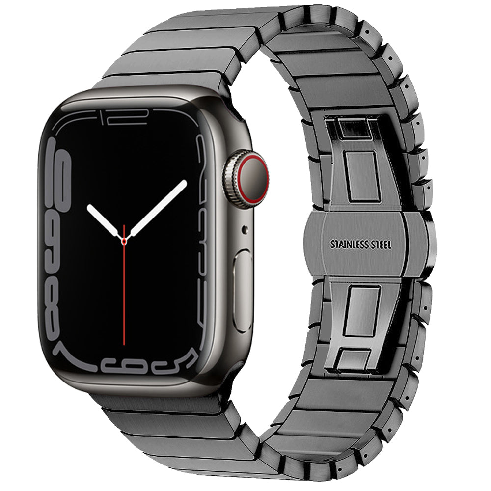 Titan Farbband für Luxury Apple Watch Serie 10/9/8/7/6/5/4/3/2/1 & Ultra 2/1, SE: 2024, 2023, 2022, 2021, 2020, 2019, 2018,