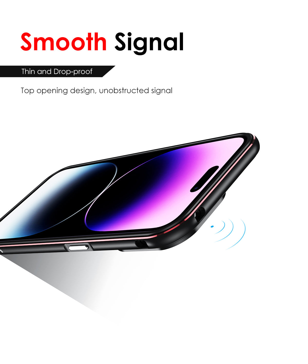 Aluminum Bumper & Metal Lens Frame Case Shockproof Cover for iPhone Models, Durable and Stylish Protection with Sleek Design