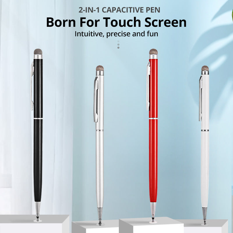 Premium Universal 2-in-1 Stylus for iPad/Pro/Air/Mini: 10/9/8/7/6/5/4/3 Series: Apple iOS & Android: Capacitive Touch Pen for iPad, Samsung, Xiaomi Tablet | Limited Edition