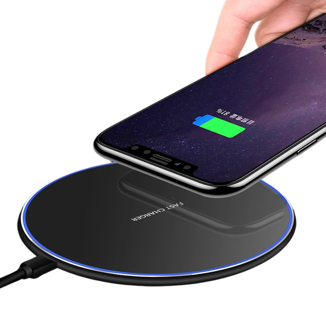 30W Schnelles kabelloses Ladepad USB C Ladekabel MagSafe Ladegerät Apple iPhone Samsung Android - Fast Wireless Charging Pad