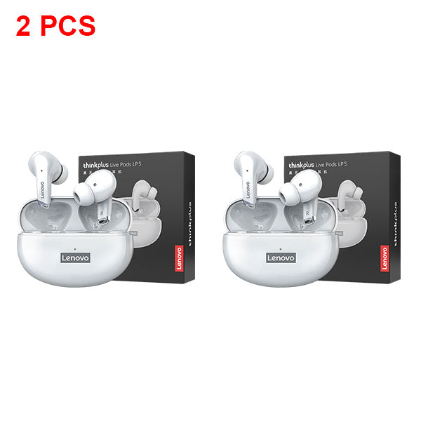 New Lenovo LP5 Wireless Premium Bluetooth Earphones: HiFi Music Headphones for Sports, Waterproof Headset with Microphone | Limited Edition