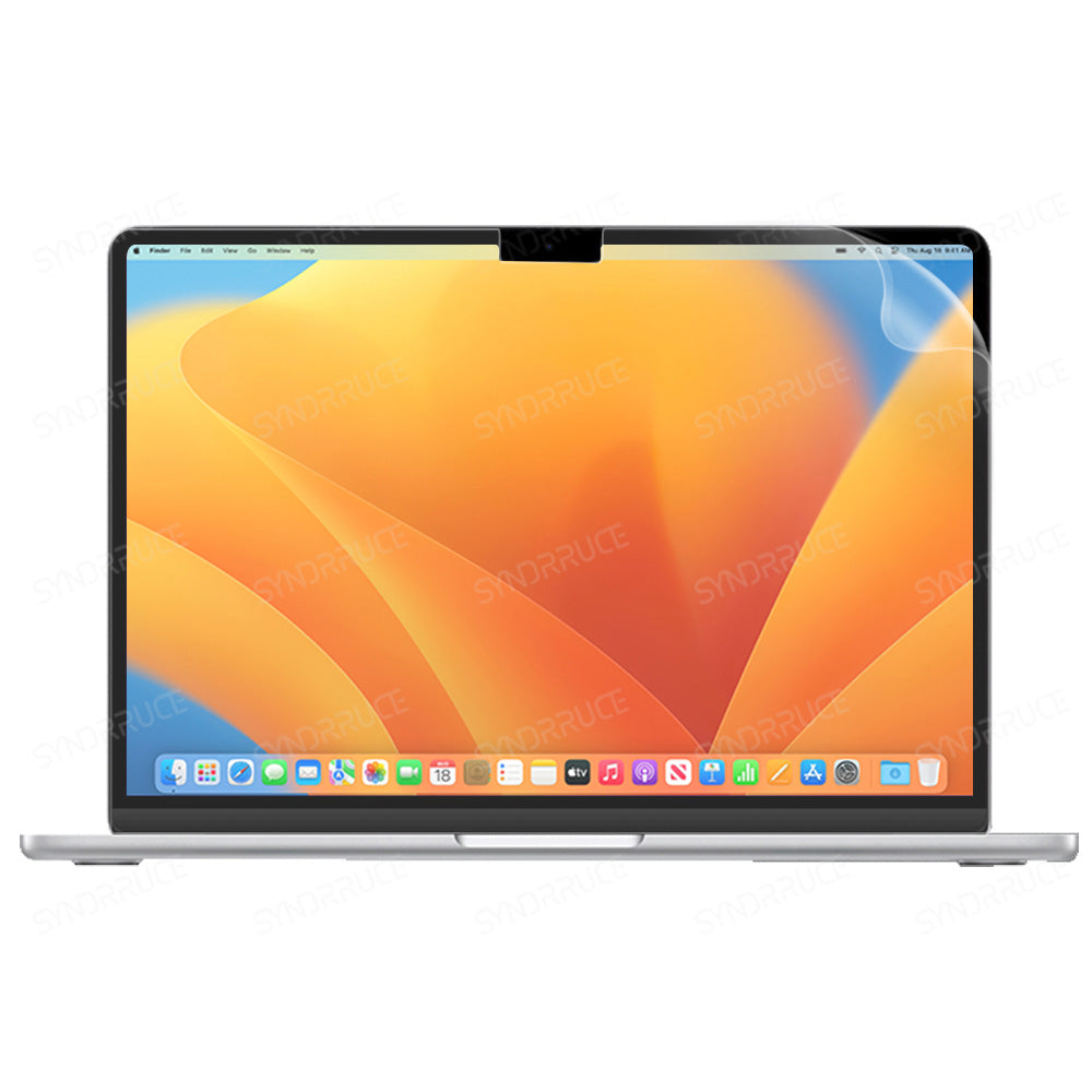 Displayschutzfolie für MacBook alle Modelle Air 13 M1 M2 Pro 13 14 15 16 | Touch Bar Max Cover HD Film Soft Guard Zubehör