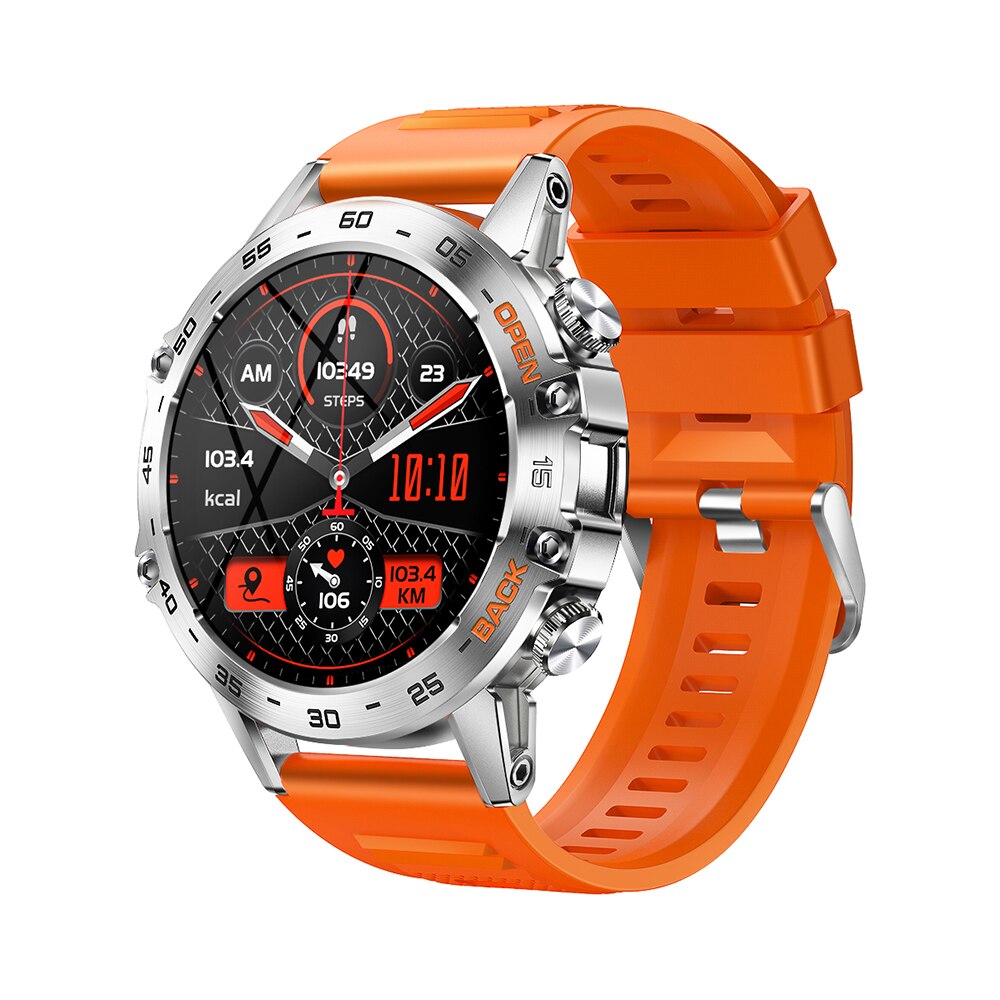 Luxus 1.39" Bluetooth Anruf Smartwatch Männer Sport Fitness Uhren | IP68 Wasserdichte Smartwatch für Xiaomi Android iOS K52 - Smartwatch, Sport, Fitness, wasserdicht - Phone Heaven Zone