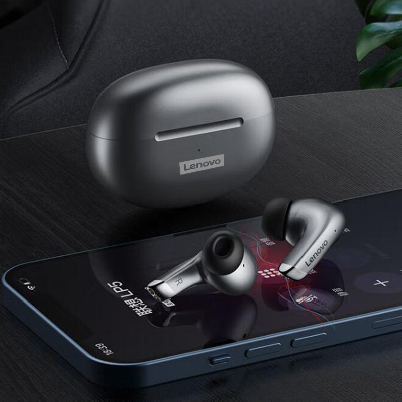 New Lenovo LP5 Wireless Premium Bluetooth Earphones: HiFi Music Headphones for Sports, Waterproof Headset with Microphone | Limited Edition