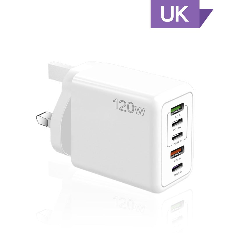 Premium 100W GaN USB Type C Charger Battery PD QC Fast Charging 4.0 3.0, Type C Quick Charge for Smartphones, Apple iPhone, Samsung, iOS & Android, iOS, Android, Samsung, Xiaomi, MacBook, Laptop