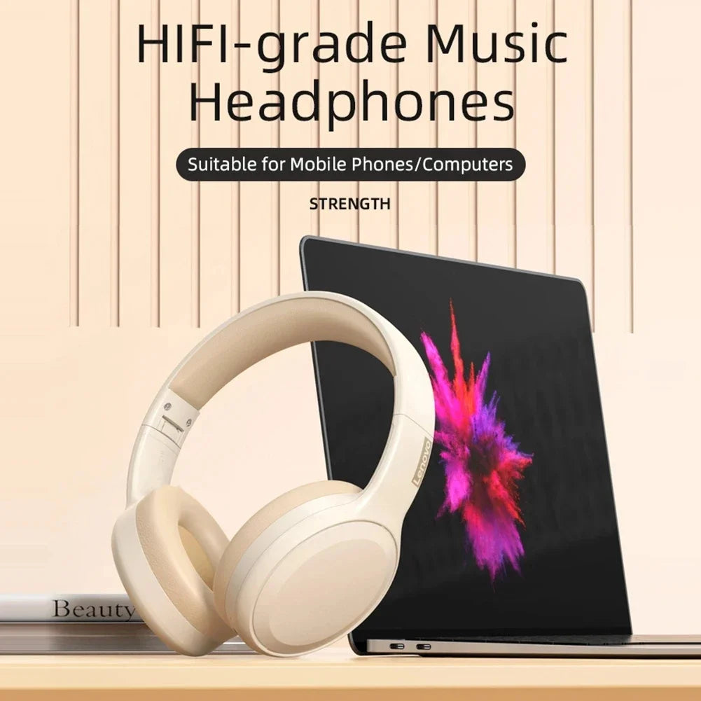 High-Quality Gaming Headphones: Dual-Mode Headset, Wireless Bluetooth 5.3, Foldable, for Sports, Gaming & Music | Compatible with Apple iPhone 16/15/14/13/12/11 Pro Max Plus Mini, Android, Samsung