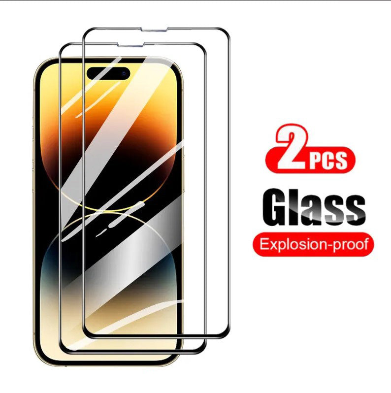 Ultra-Clear Tempered Glass Screen Protector & Camera Lens Protector for Apple iPhone Smartphone, Laptop, Tablet, PC, Apple iPhone, iPad, MacBook, iOS, Android, Samsung