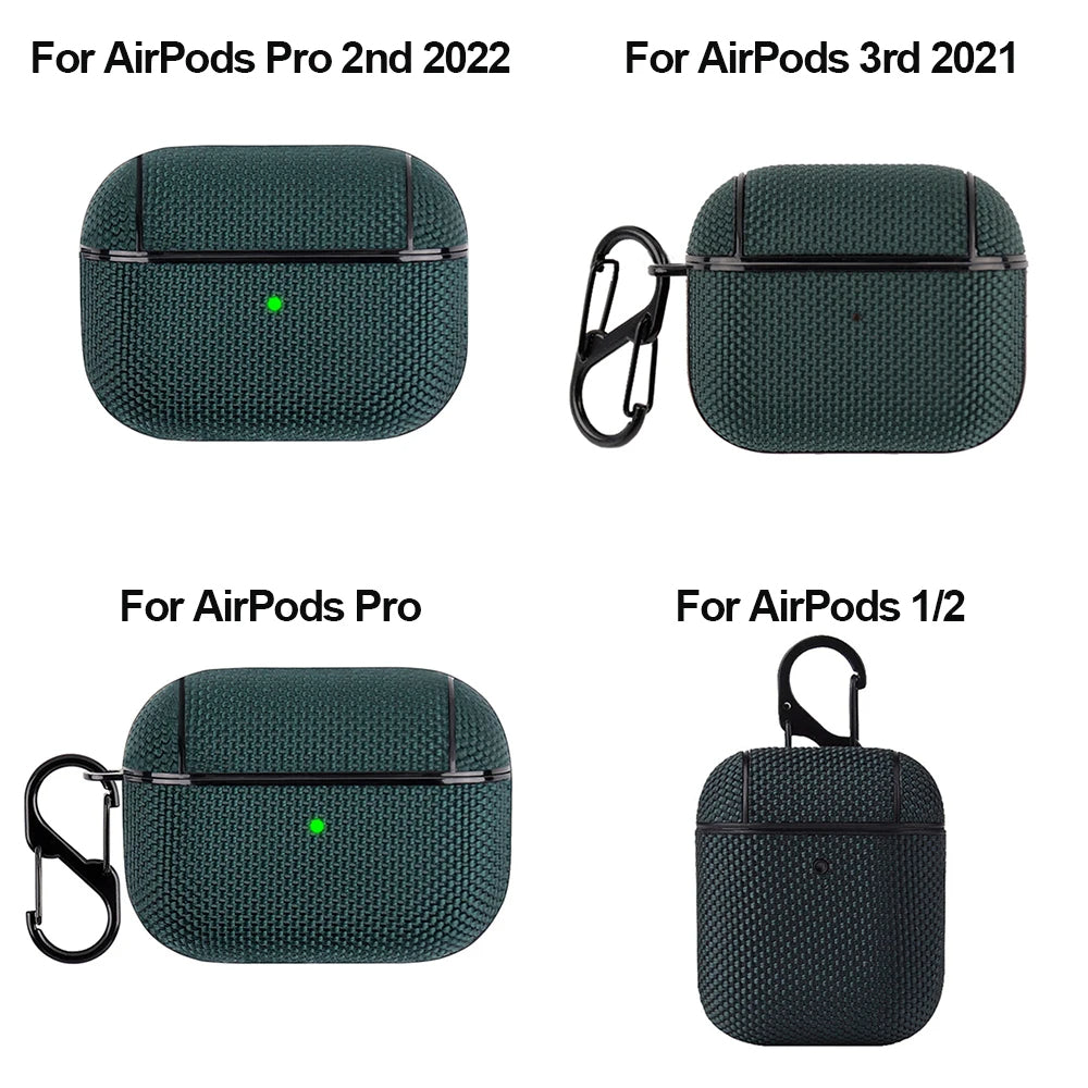 Wasserdichte Kopfhörertasche aus Nylongewebe, Für Airpods Pro 2 Pro 2. 1 USB C Gen Kopfhörerhülle, Lade-Kopfhörerhülle