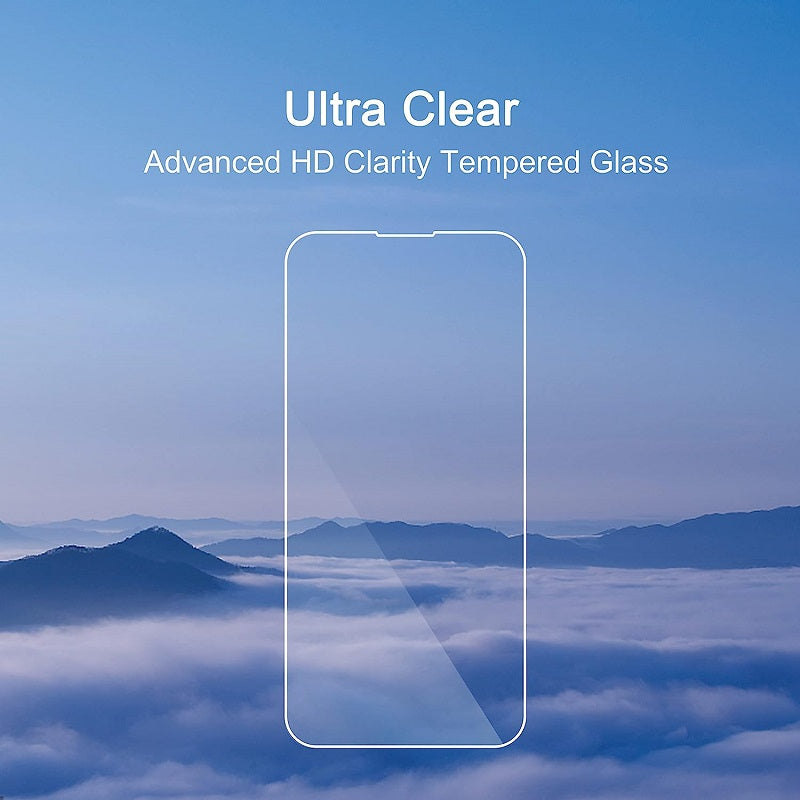 Ultra-Clear Tempered Glass Screen Protector & Camera Lens Protector for Apple iPhone Smartphone, Laptop, Tablet, PC, Apple iPhone, iPad, MacBook, iOS, Android, Samsung