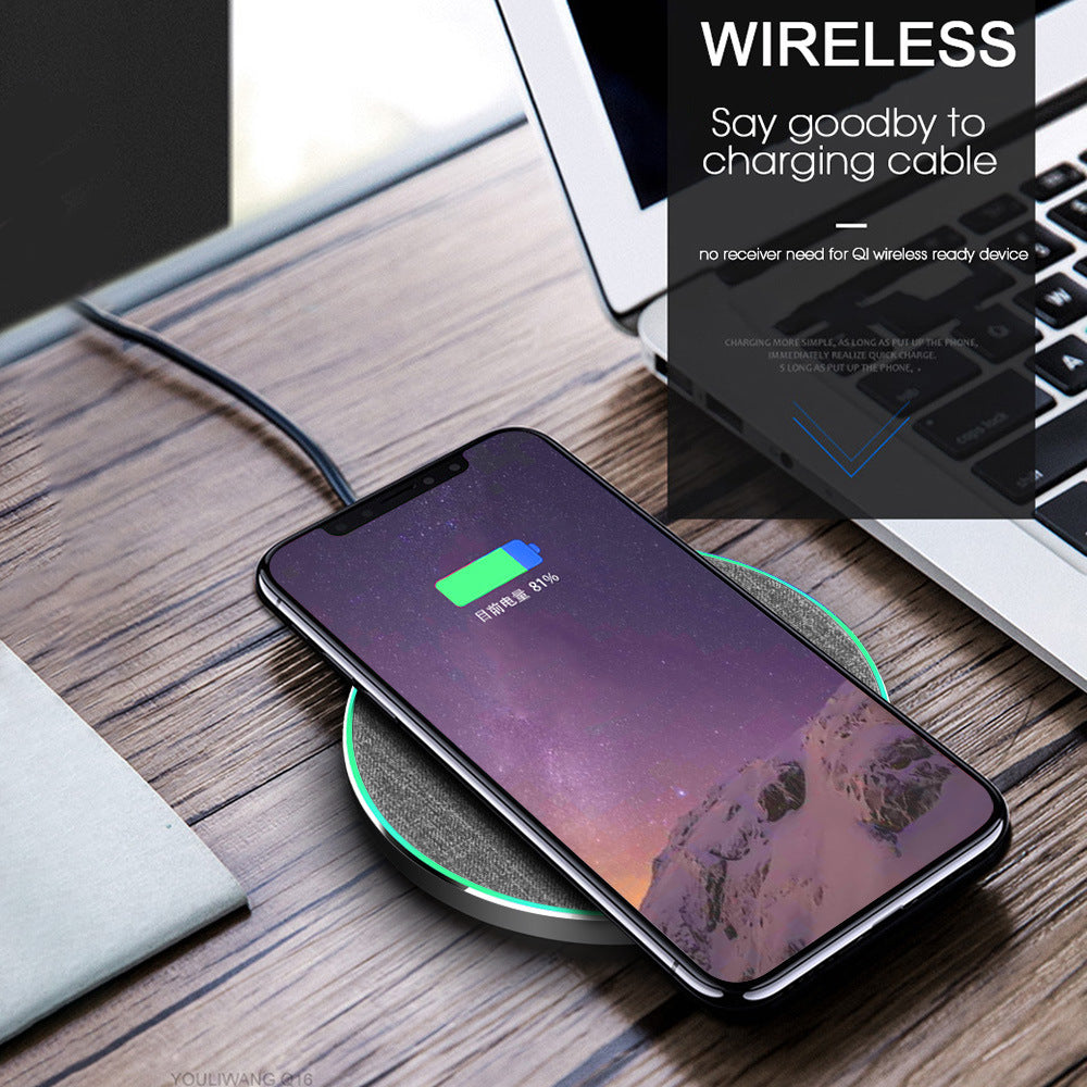 30W Fast Wireless Charging Pad | Premium USB C Charging Cable MagSafe Charger for Smartphones, Apple iPhone, Samsung, iOS &amp; Android- Fast Wireless Charging Pad