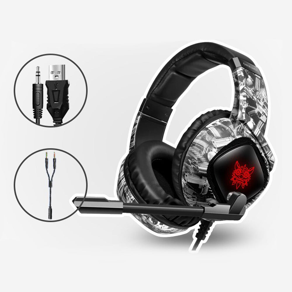 Premium ONIKUMA K19 Gaming-Headset | Kabelgebunden, Geräuschunterdrückung, Mikrofon | Stereokopfhörer | Limitierte Auflage