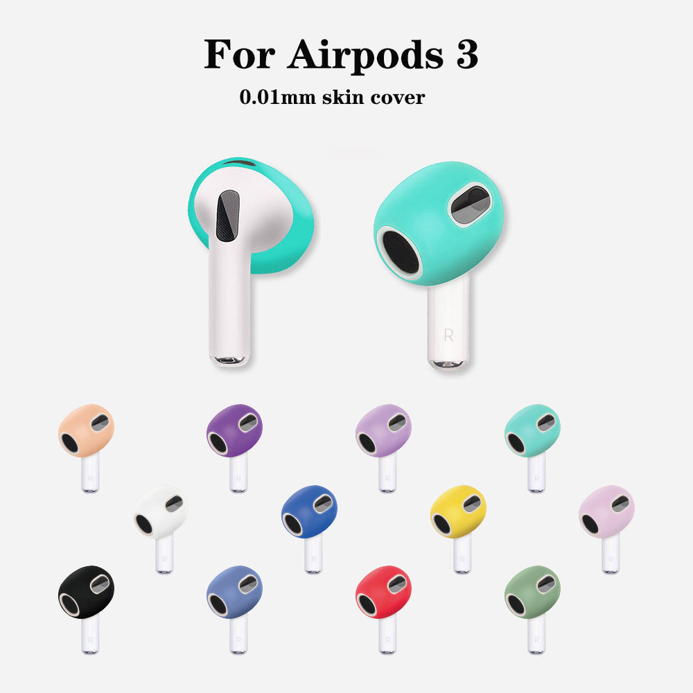 Premium Silicone Ear Tips for Apple AirPods 4/3/2/1 and Pro Series 2024/2022/2021/2019/2016 – Caps, Covers, Headphone Cases, Earplugs (2 Pieces/Pair) | High-Quality Ear Cushions