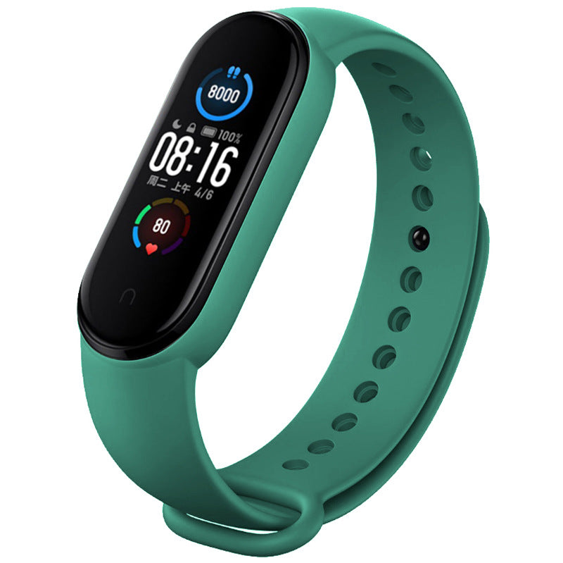 Hochwertiges Armband für Xiaomi Mi Band 7 6 5 4 3 | Silikon-Uhrenarmband | MiBand 3/4, Band 5, Band 6 Smartwatch-Zubehör