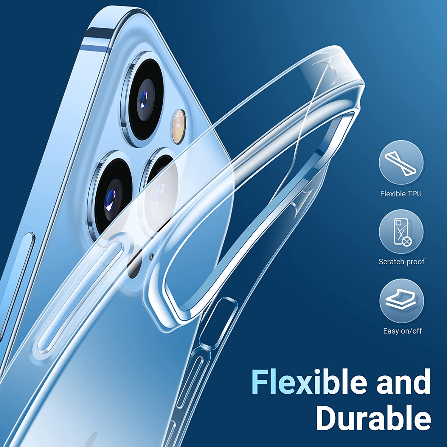 Ultra-Thin & Protective For Apple iPhone 16/15/14/13/12 Pro Max Plus Mini Case | Premium Shockproof Silicone Cover with Crystal-Clear Aesthetic Appeal