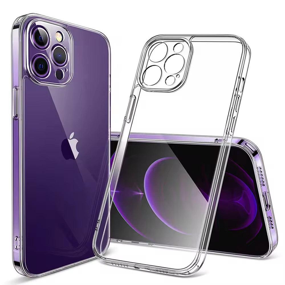 Ultra-Thin & Protective For Apple iPhone 16/15/14/13/12 Pro Max Plus Mini Case | Premium Shockproof Silicone Cover with Crystal-Clear Aesthetic Appeal