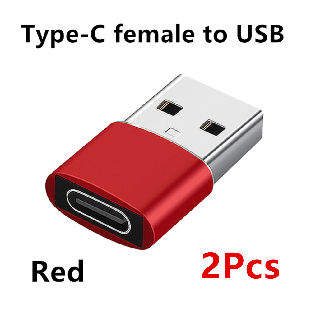 Premium 3D USB OTG Adapter | Type C for Smartphone, Laptop, Tablet, PC, Apple iPhone, iPad, MacBook, iOS, Android, Samsung AirPods, Type C Cable – Data and Charging Converter