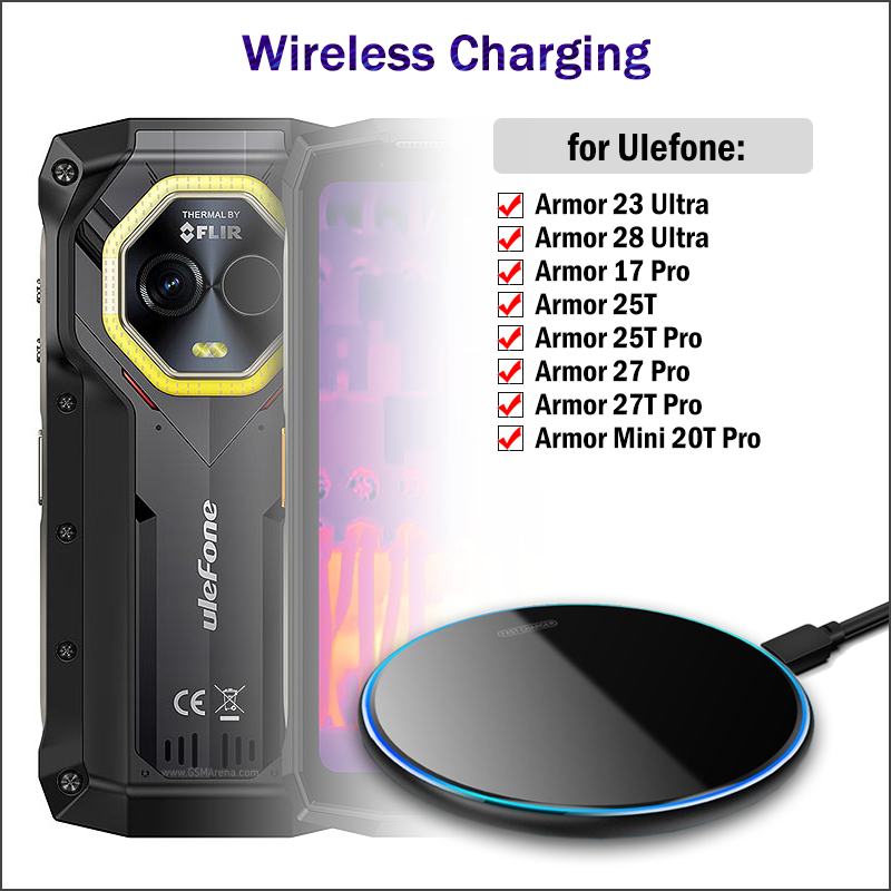 Wireless Charger Pad 30W Fast Charging for Smartphones, Apple iPhone, Samsung, iOS & Android | Premium Charger for All