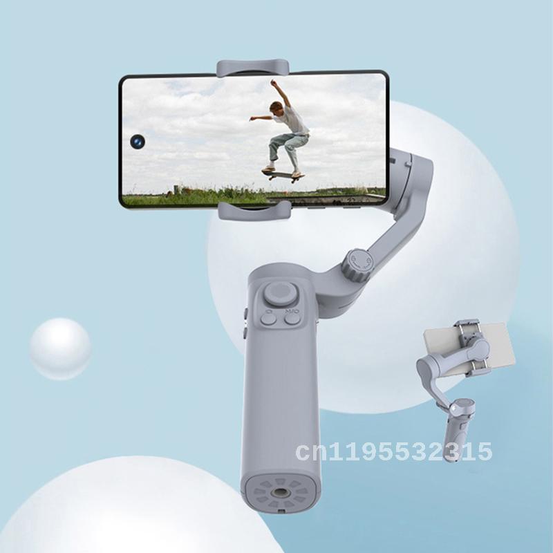 3-Axis Foldable Handheld Gimbal Stabilizer for Smartphones | Anti-Shake Video Recording for iPhone & Android Smartphones, Apple iPhone, Samsung, iOS & Android Vlogs