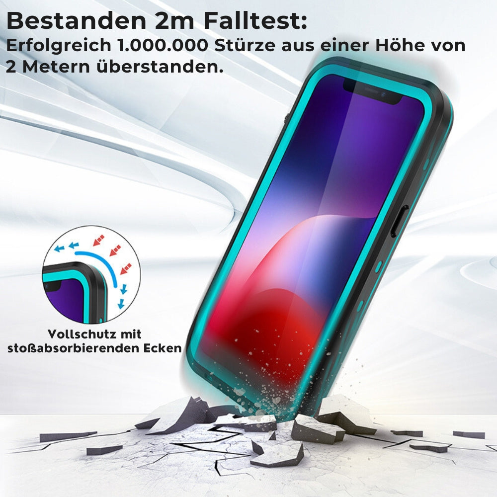 Militärstandard Wasserdichte IP68 iPhone Hülle mit MagSafe: Für Tauchen & Outdoor-Sport | Stoßfest & Langlebig - Phone Heaven Zone