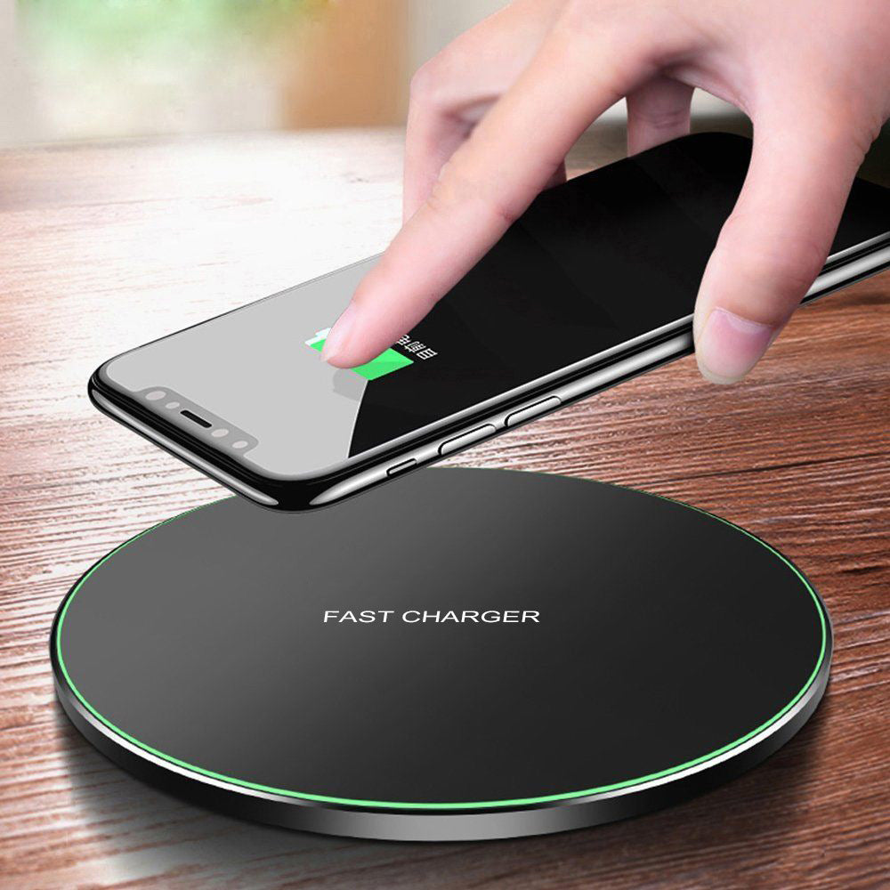 Wireless Charger Pad 30W Fast Charging for Smartphones, Apple iPhone, Samsung, iOS & Android | Premium Charger for All