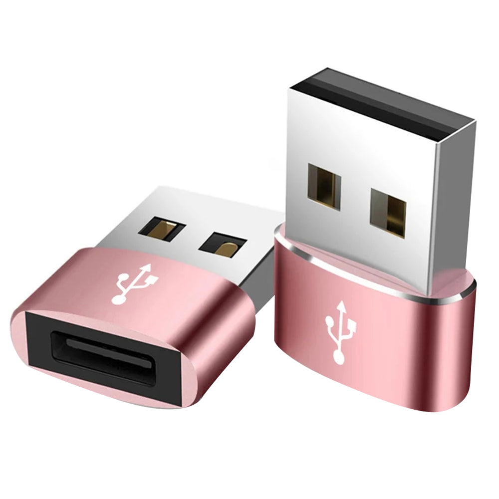 Premium 3D USB OTG Adapter | Typ C für Apple iPhone 15 Pro Max 14, Airpods, Typ C Kabel – Datenladekonverter - Phone Heaven Zone