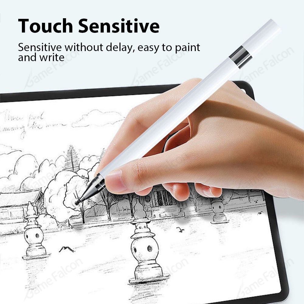 Premium Universal 2-in-1 Stylus for iPad/Pro/Air/Mini: 10/9/8/7/6/5/4/3 Series: Apple iOS & Android: Capacitive Touch Pen for iPad, Samsung, Xiaomi Tablet | Limited Edition