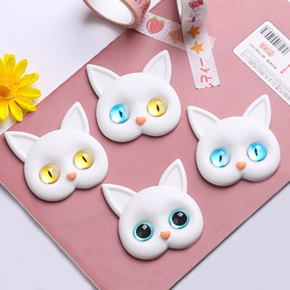 Luxury Air Sac Phone Holder Griptok with Kawaii 3D Cat Handy Finger Ring | Stand Grip Tok Handy Accessory for Smartphones, Apple iPhone, Samsung, iOS & Android | Stylish Phone Ring Holder