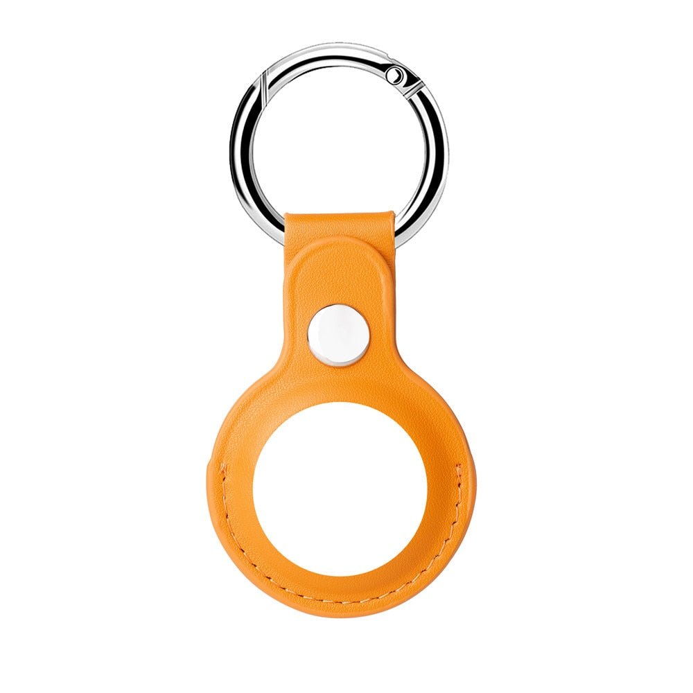 Premium AirTag Lederhülle mit Keychain